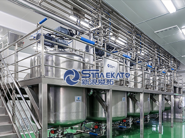 面膜乳液生產(chǎn)設(shè)備—均質(zhì)攪拌機(jī)